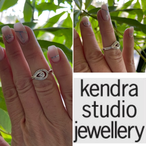 0.15 ct. Diamond 💍 Sterling Silver Ring - Picture 16 of 16